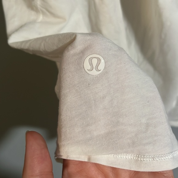 Lululemon All Tied Up White Tank Top - Picture 6 of 6